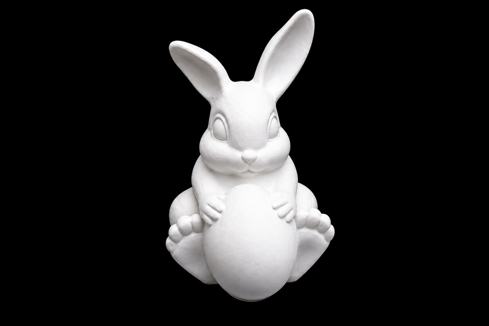 Bunny with Egg
