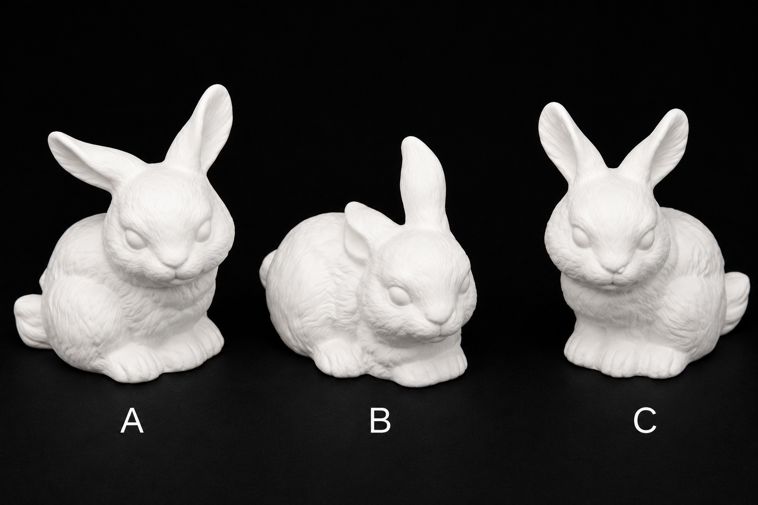 Bunnies - 3 Little Real
