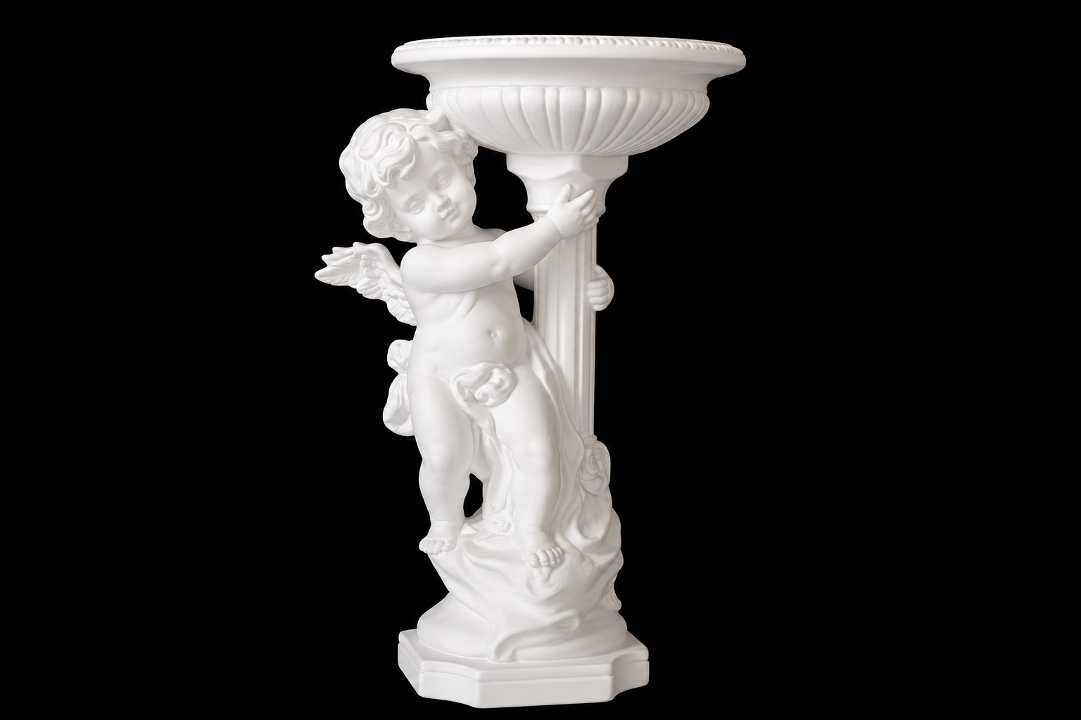 Cherub Candleholder- Cherub on Left