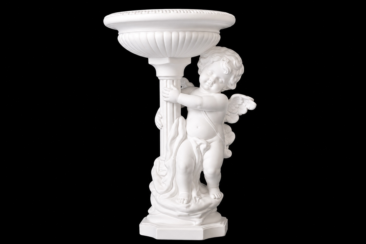 Cherub Candleholder- Cherub on Right