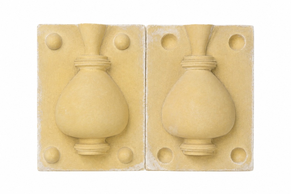 Vase Med Heart Shaped