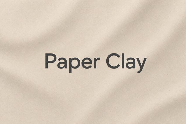 Paper Clay