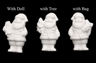 XMAS Santa with Doll/ Sack/Tree