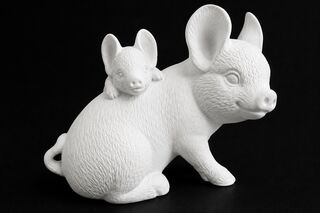 Pig - Mama and Baby