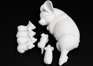 Pig - Mama Pig and Piglets
