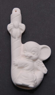 Angel Mouse on Candy Cane