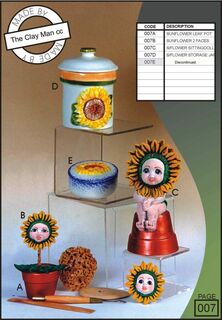 Sunflower Leaf Pot