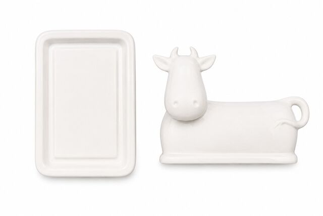 Butter Dish Cow
