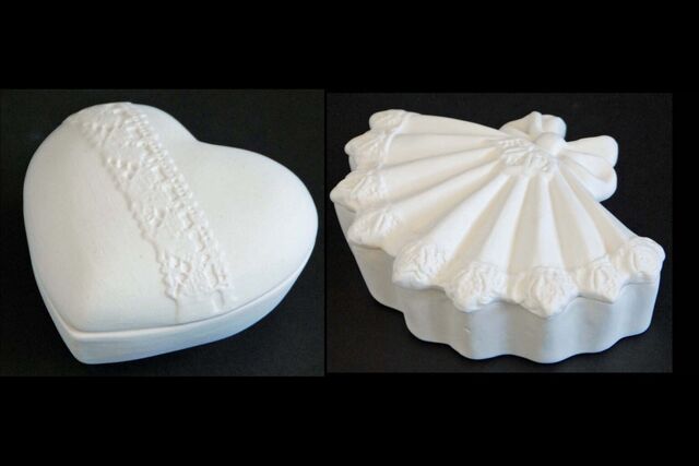 Trinket Box Heart Fancy
