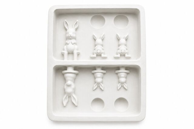 Bunnies Three Miniature