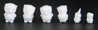 Owls Six Miniature