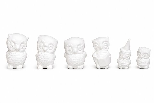 Owls Six Miniature