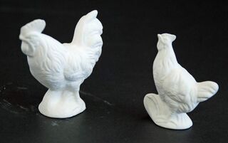Rooster Hen & Chicks