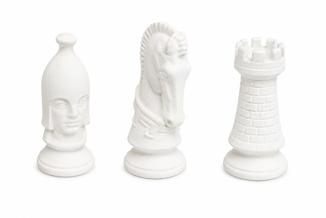 Chess Set - Castle/Knight/Pawn