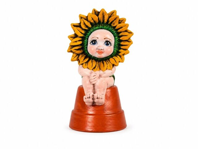 Sunflower Sitting Doll
