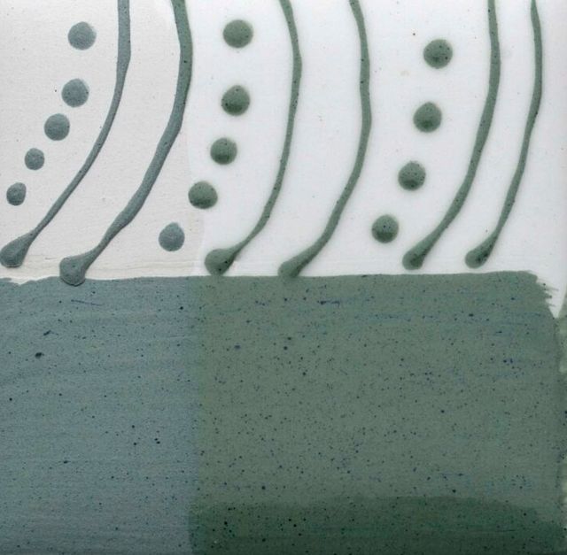 Blue Green Decorating Slip