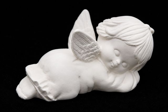 Angel Cute lying