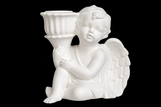 Cherub Sitting - Right