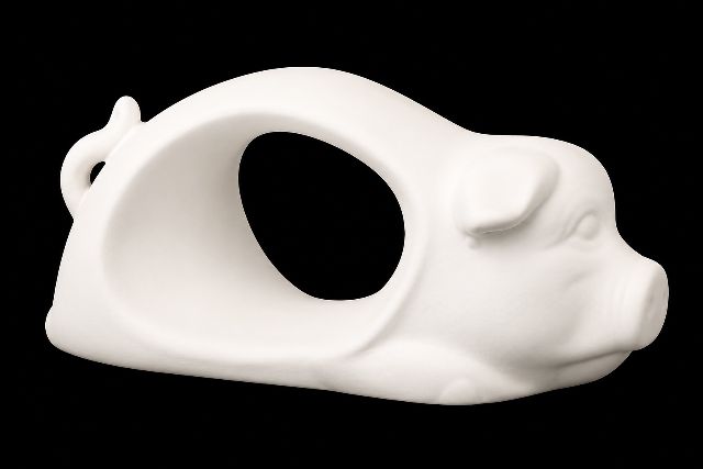 Serviette Ring - Pig