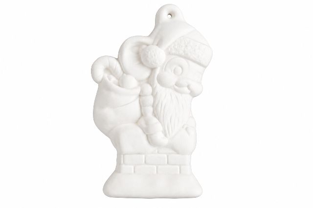 Santa Mouse on Chimney