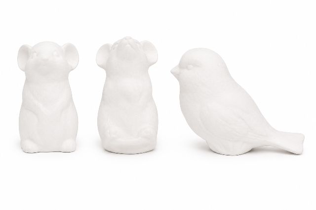 TWO MICE & BIRD