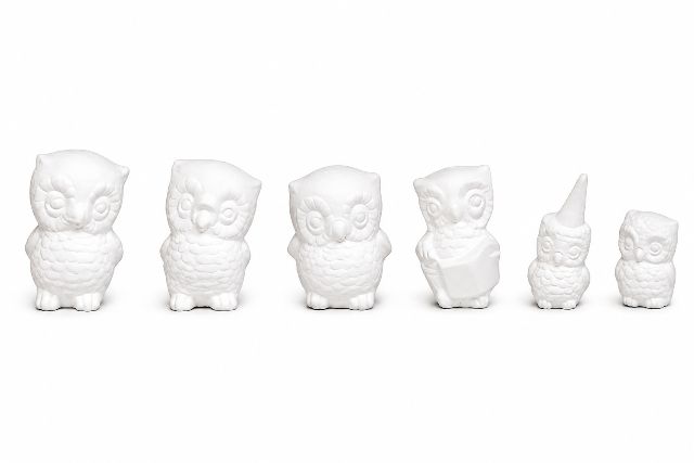 Owls Six Miniature