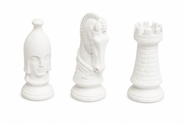 Chess Set - Castle/Knight/Pawn