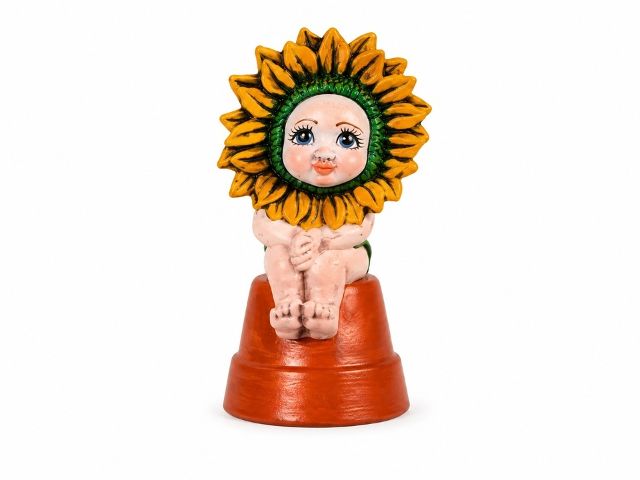 Sunflower Sitting Doll
